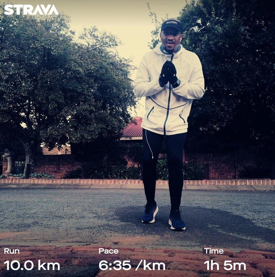 Chilly Mornings are a breath of fresh air.
#FetchYourBody2024
#RunningWithTumiSole 
#RunningMan