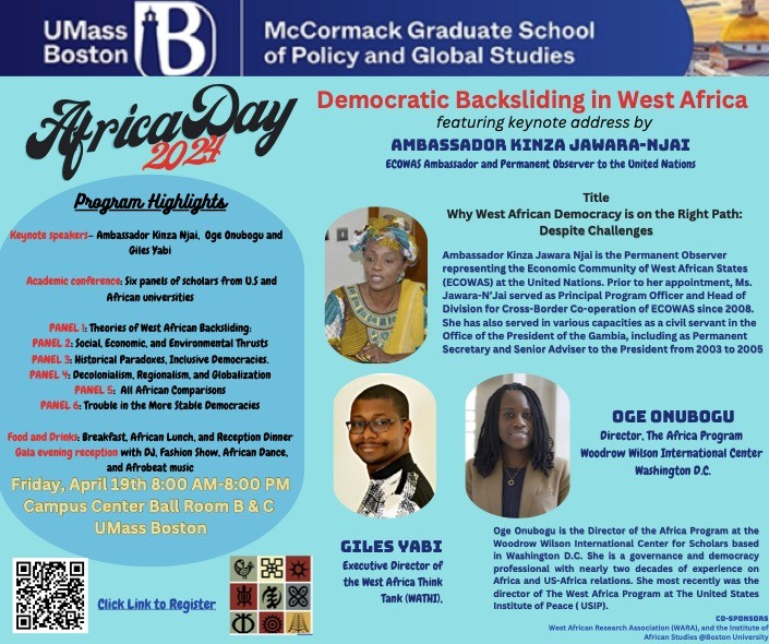 <a href="/DanaFMiranda/">Dana Francisco Miranda</a> Updated Flier featuring Ambassador Kinza Jawara-Njai!