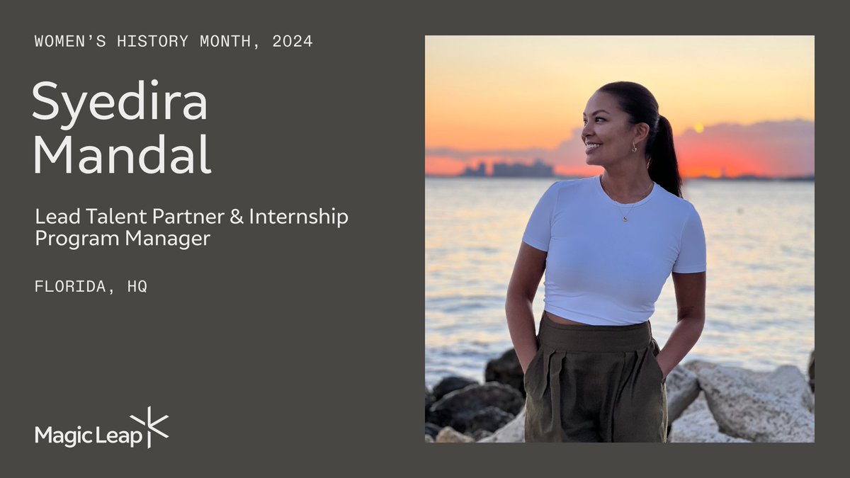 This month, we're spotlighting members of our Women's Inclusion Network. Meet Syedira Mandal, Lead Talent Partner & Internship Program Manager: 'I’m proud of the growing presence of female voices within our org and am committed to nurturing an environment where women continue to…