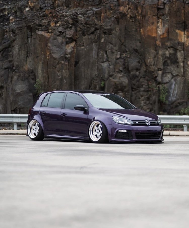 😈

#VW #Volkswagen #GolfR #Mk6 #Mk6R #WorkWheels #Stanced #DubLife