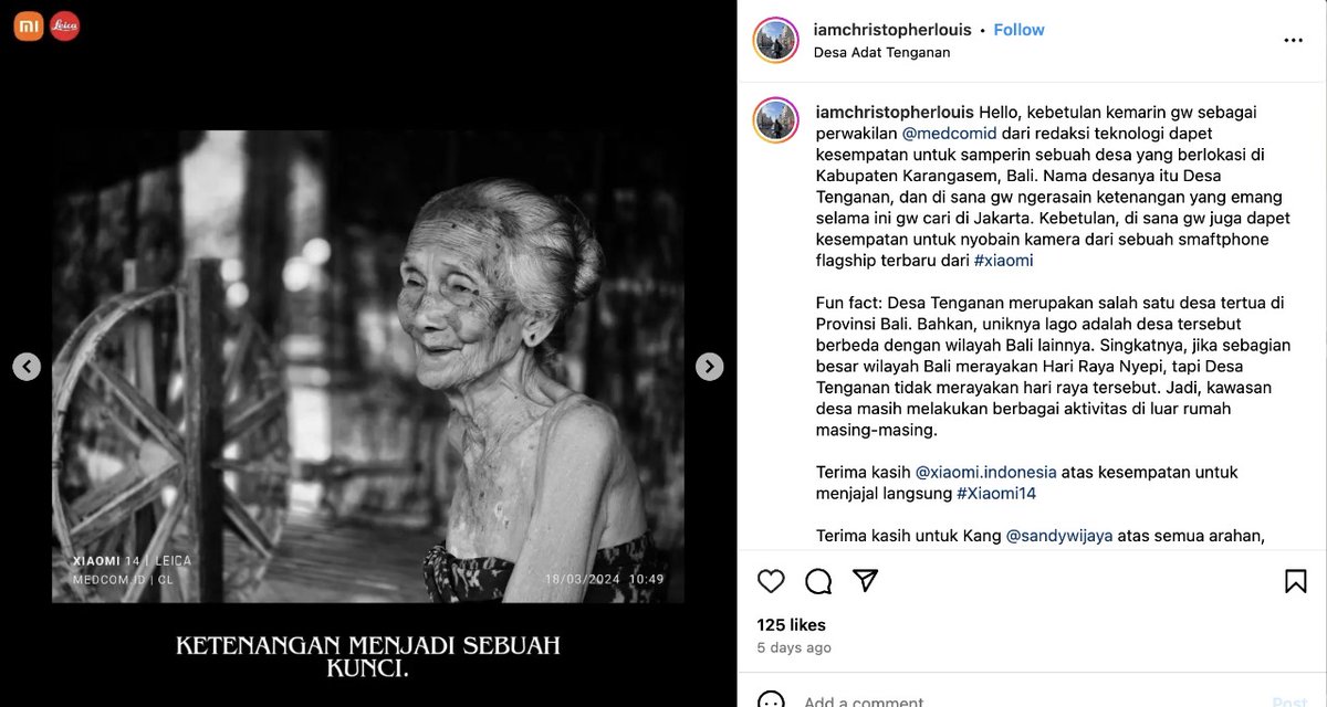 sewllers's tweet photo. Nih banyak yang mengapresiasi kalo versi barunya bagus #Xiaomi14 @Xiaomiindonesia
https://t.co/VBGr3v3o7F https://t.co/zEn7N7XLYi