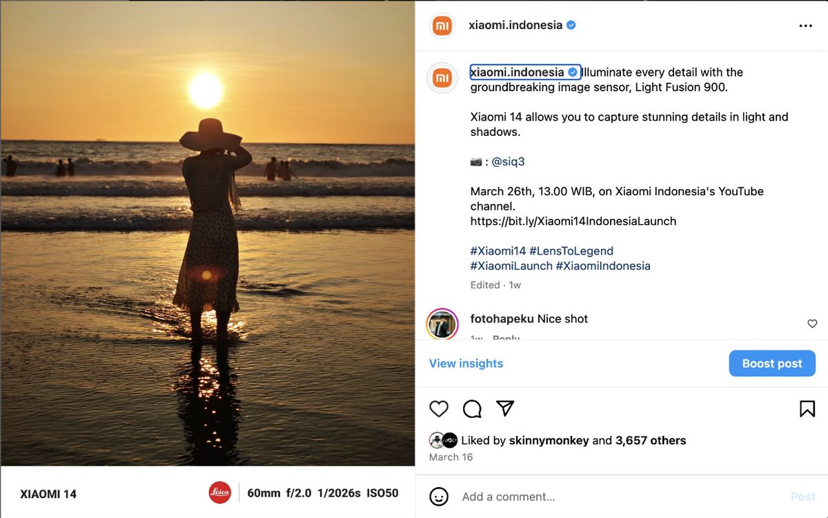 #Xiaomi14 launcing nih,otw browsing speknya, manteb kayaknya buat ngonten.
<a href="/Xiaomiindonesia/">Xiaomi Indonesia</a>
