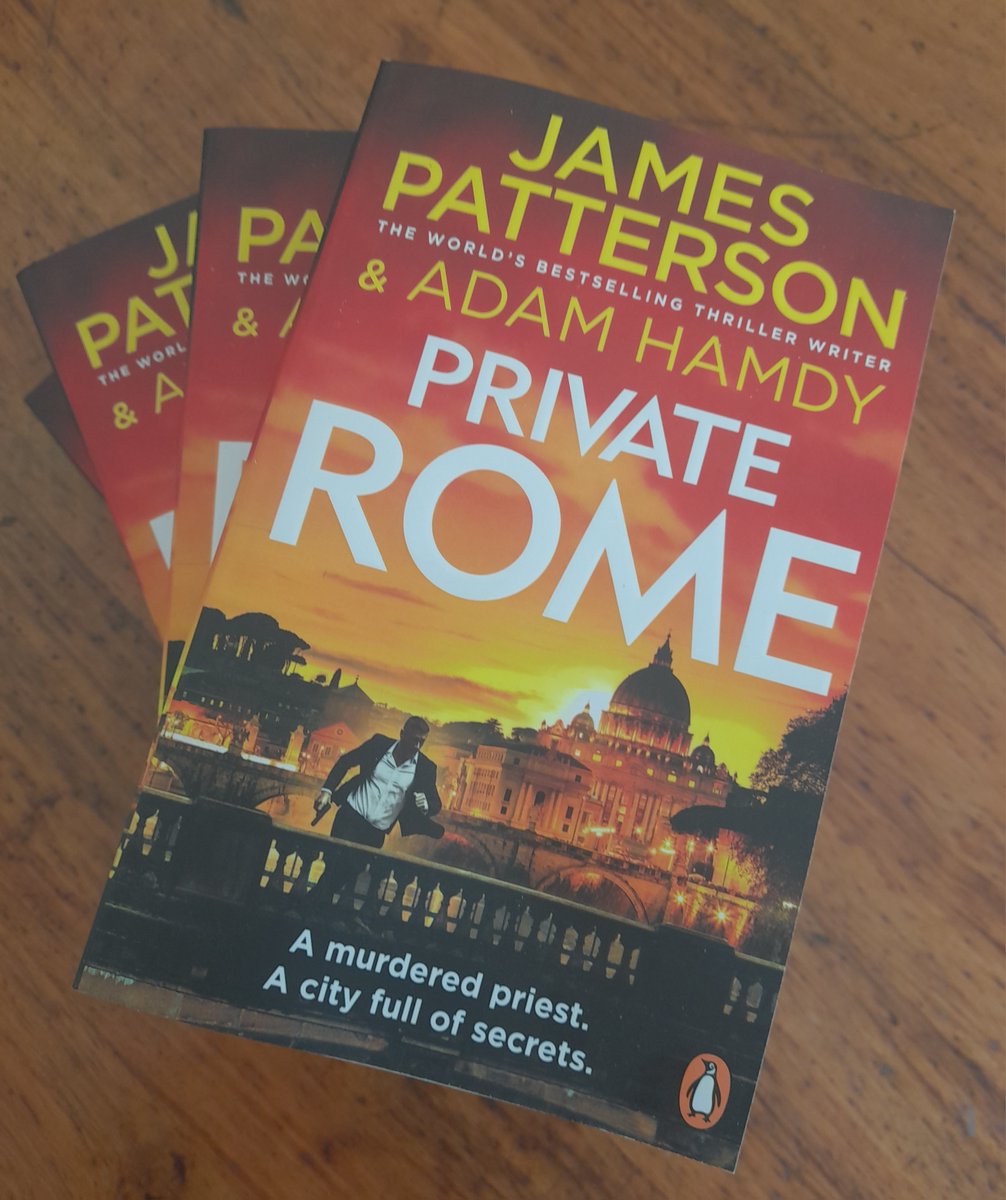 Love this book SO much, and glad to see it's another Sunday Times bestseller for @adamhamdy and @JP_Books Great to see another side of Jack Morgan, as he uncovers dark secrets in the heart of Rome. A thrilling ride (and I love the cover art from @penguinrandom❤️) #thrillerbooks