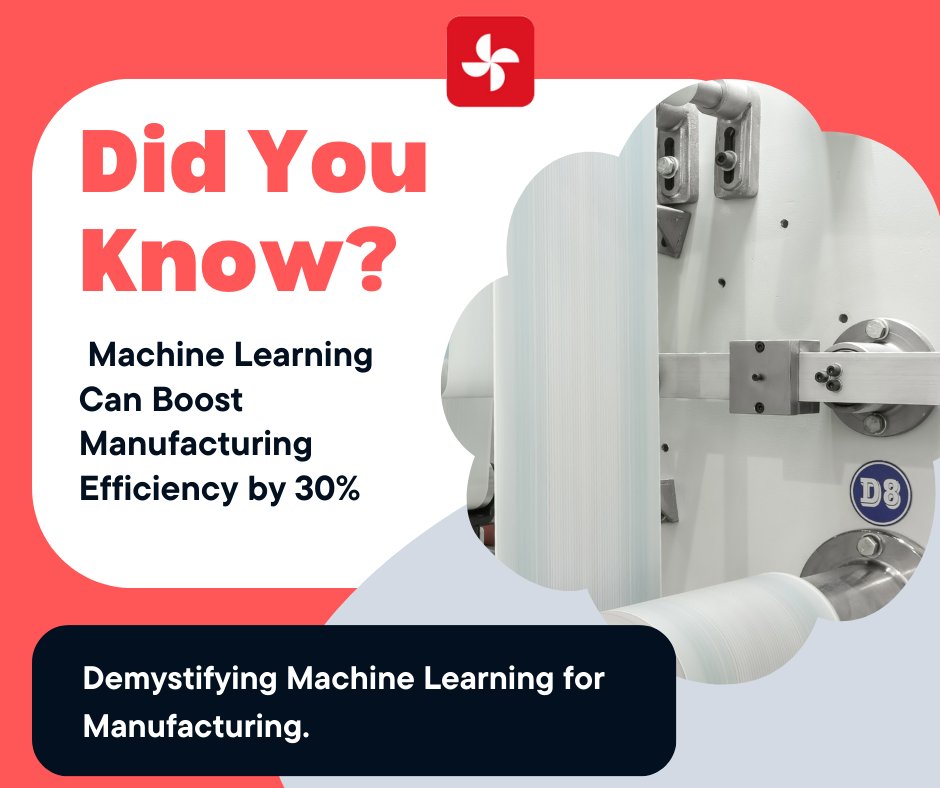 Did You Know? Machine Learning Can Boost Manufacturing Efficiency by 30%

Machine Learning (ML) isn't just a buzzword; it's a powerful tool transforming industries like manufacturing.

#machinelearning #manufacturing #predictivemaintenance #qualitycontrol #SparxIT

1.