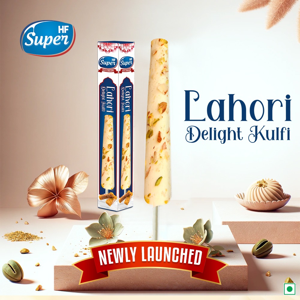 Experience a taste of tradition with our newly launched Lahori Delight Kulfi from HF Super! Indulge in the rich flavors of Punjab with every creamy bite. 😋🍨
.
.
#lahoridelight #kulfilove #traditionmeetstaste #hfsuper #creamyindulgence #hfsuperproducts #hf_super_dairy_and_bakery