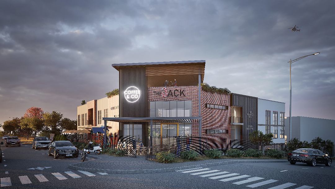 Featuring “THE JACK” - Exciting New Offices & Retail Space. 📍Linden, Johannesburg, South Africa #dbmarchitects #retail #commercial #officespace #cgi #cgiart #3d #render #revit #Johannesburg #SouthAfrica