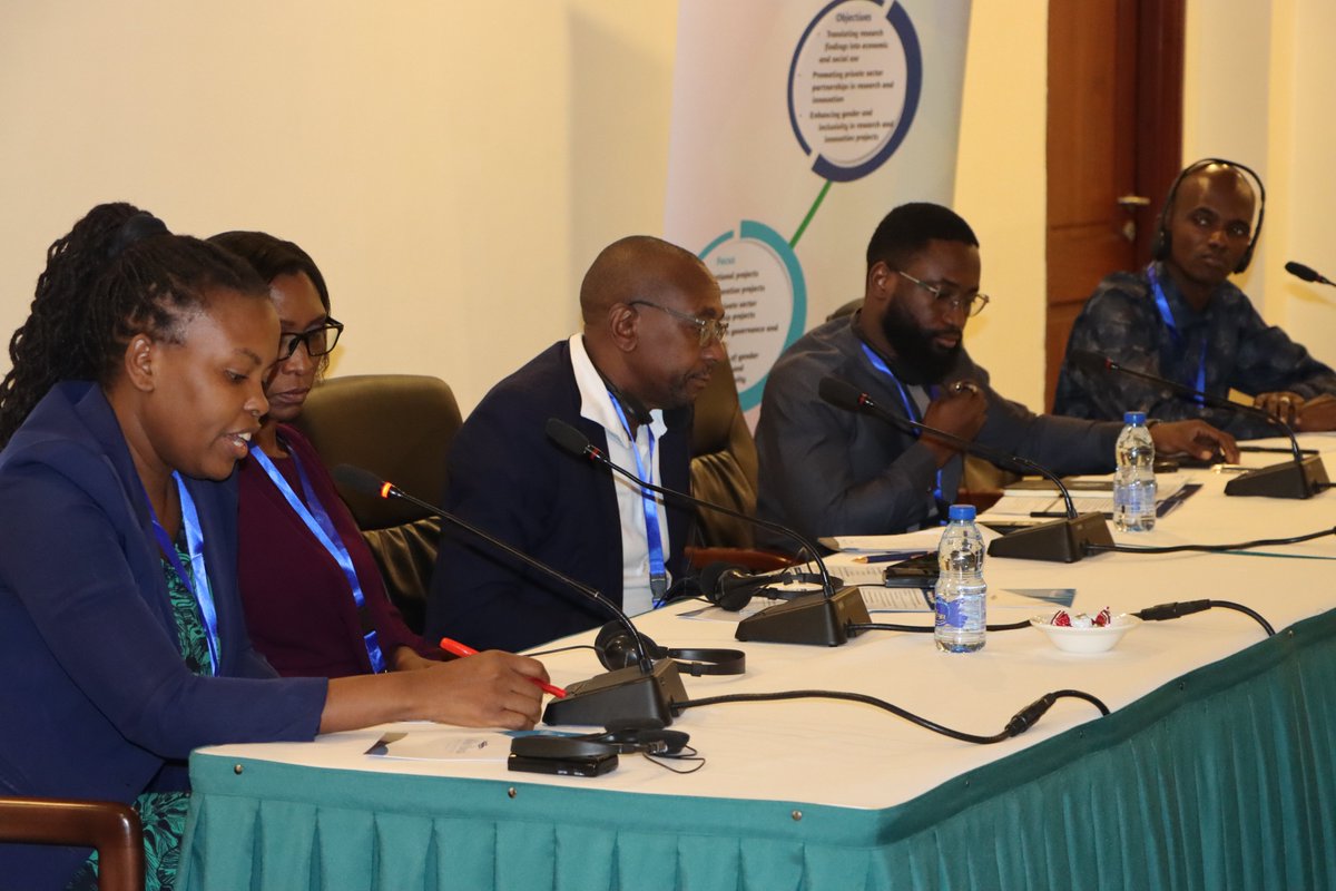 Day 2 of the regional workshop for the Research and Innovation Management (RIM) project is currently underway in Dar es Salaam where heads of @SGCIAfrica are discussing key aspects of the project: a framework for managing research projects, M&E and synthesis of research results.