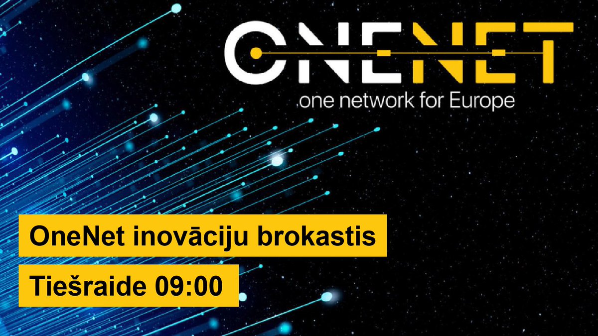 Sadales tīkls (@sadalestikls) on Twitter photo "OneNet inovāciju brokastīs" atskatīsimies ne tikai uz projekta <a href="/OneNetProject/">OneNet Project</a> rezultātiem, bet arī iepazīstināsim ar turpmākajiem soļiem elastības pakalpojumu veicināšanā un attīstībā Latvijā.
👉Seko pasākuma tiešraidei šeit: events.tiesraides.lv/onenet
#OneNetProject "OneNet inovāciju brokastīs" atskatīsimies ne tikai uz projekta <a href="/OneNetProject/">OneNet Project</a> rezultātiem, bet arī iepazīstināsim ar turpmākajiem soļiem elastības pakalpojumu veicināšanā un attīstībā Latvijā.
👉Seko pasākuma tiešraidei šeit: events.tiesraides.lv/onenet
#OneNetProject