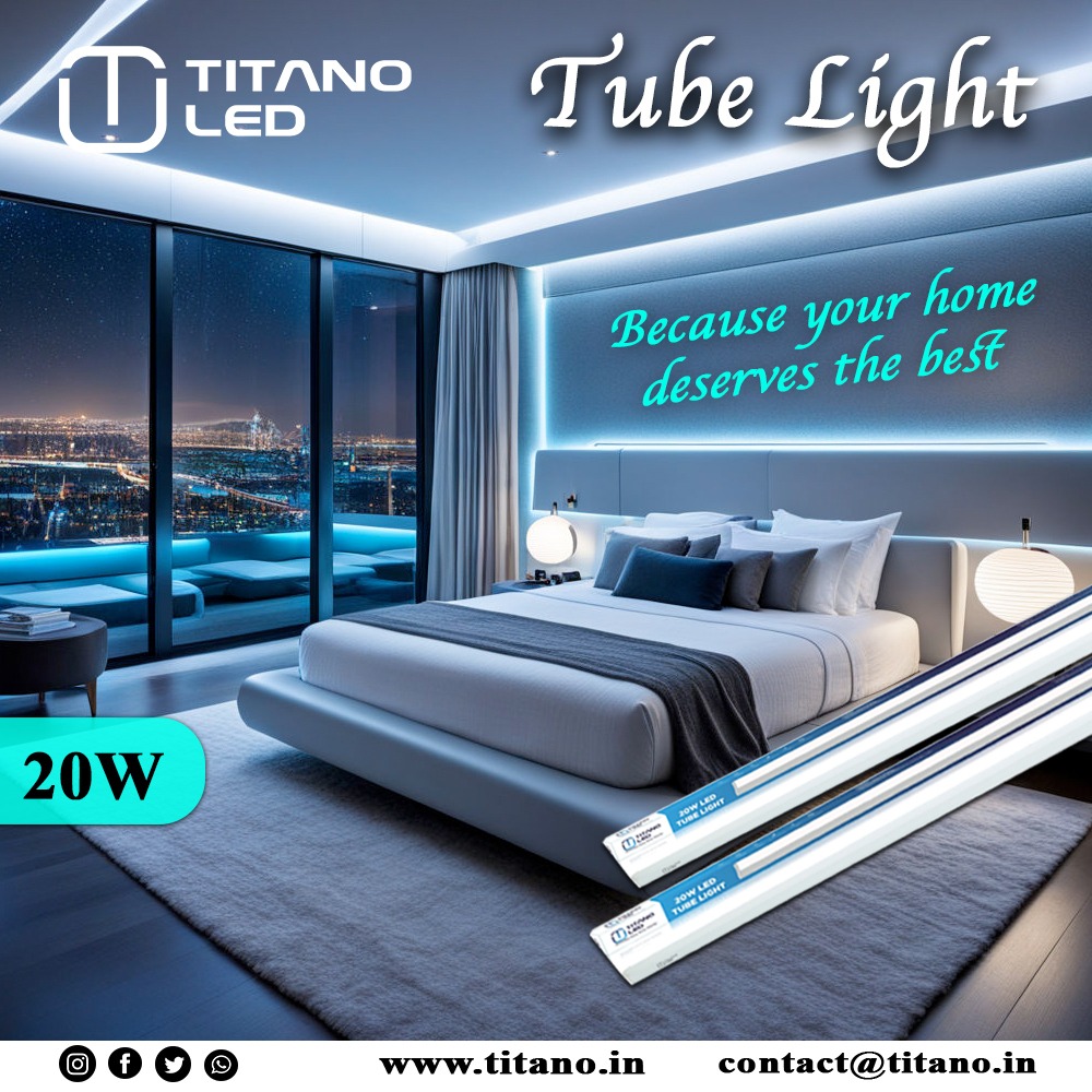 Titano LED Lights
✔ TUBE LIGHT
'BECAUSE YOUR HOME DESERVES THE BEST'
☎ Contact @titano.in
#ledlights #led #ledlighting #lighting #lights #light #interiordesign #homedecor #lightingdesign #design #ledlight #slimlights #flexilight #bulb #ledlight #ledbulb #highwatt