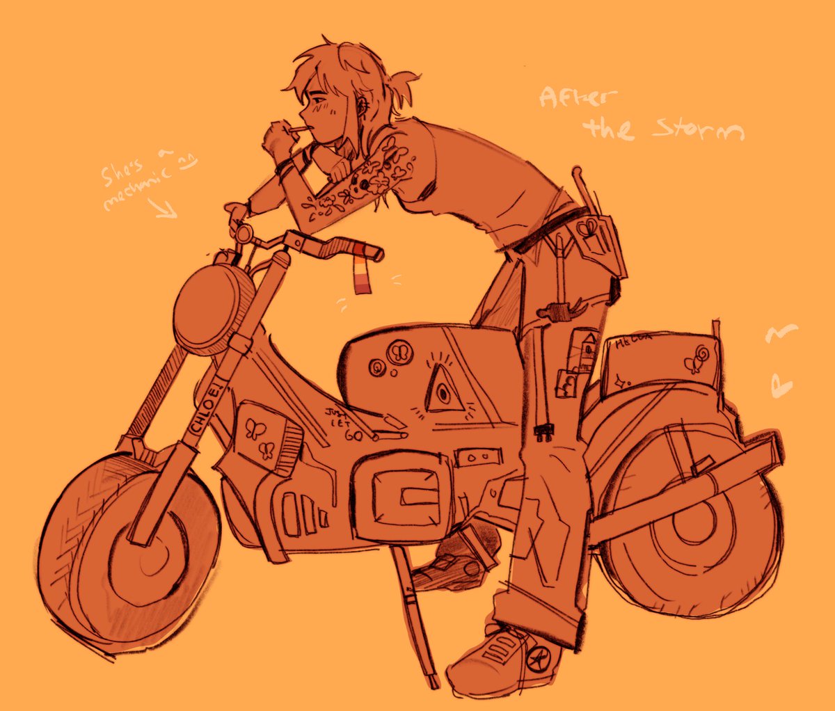 fishieguy's tweet image. She’s the loser butch lesbian the world needed