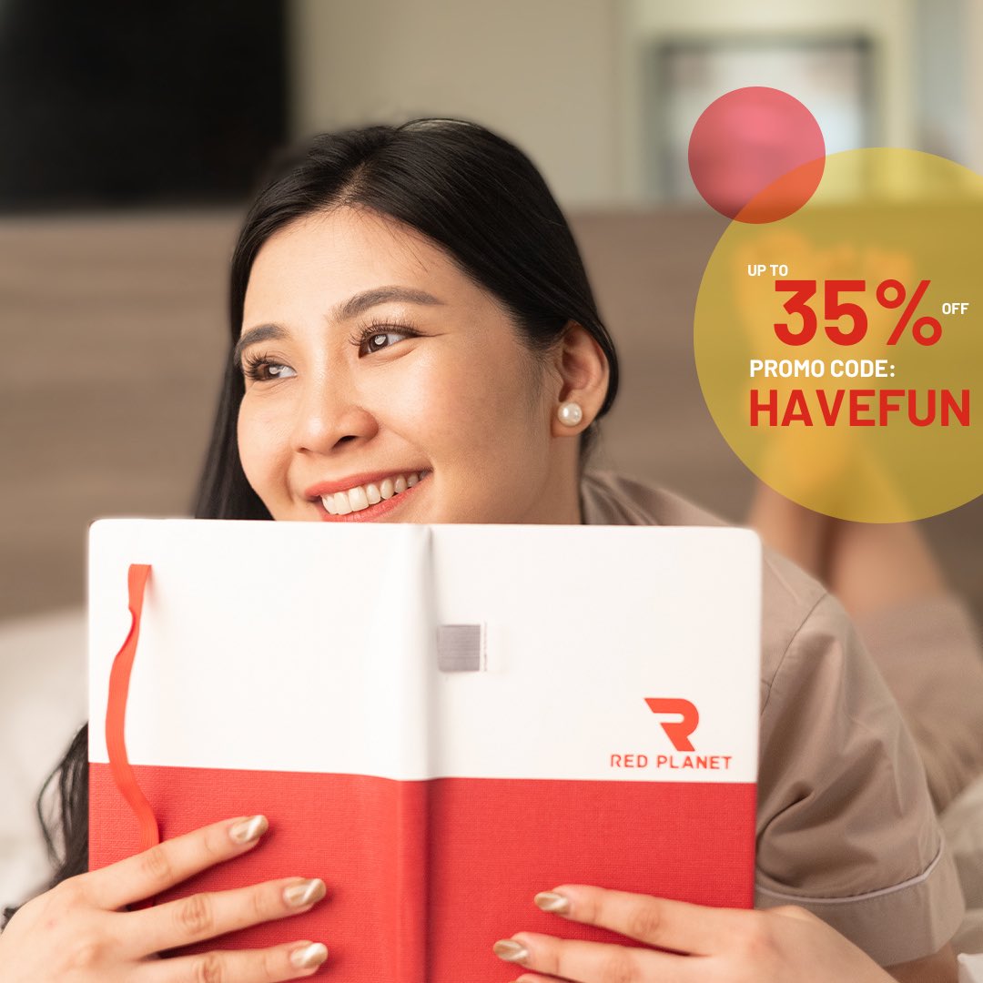 redplanetph's tweet photo. Have fun this long weekend at Red Planet Hotels! ☀️⛱️

💸 Save up to 35% OFF when you use the code: HAVEFUN
⚡️ Lightning-fast WiFi 6 on all Red Planet Hotels
🐾 Pet-friendly hotels for your furry friends at selected Red Planet Hotels

BOOK YOUR STAY NOW: https://t.co/BHdkFRPGTS https://t.co/BKToAZCUiO
