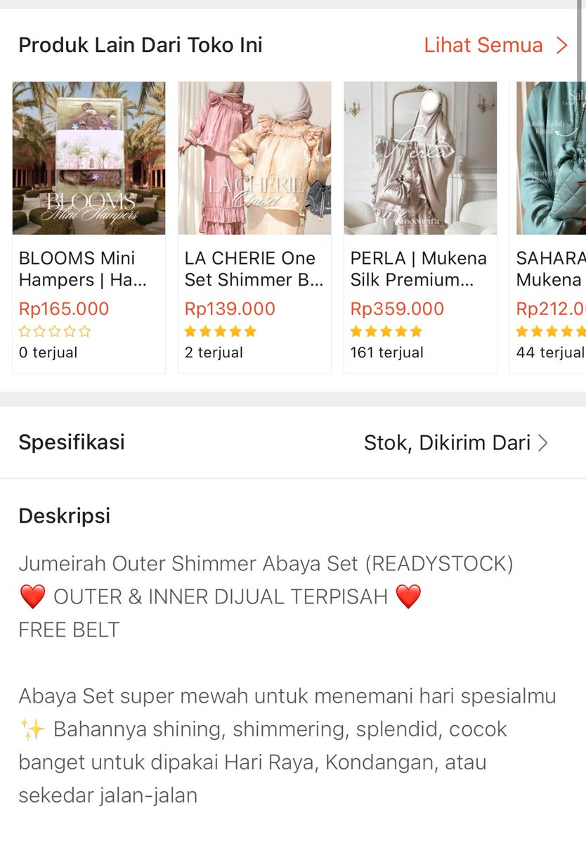 strxwbewie's tweet image. DAH DEKET HARI RAYA TAPI SEMUA BAJU CAKEP PADA PO TAKUT KEBURU LEBARAN HAJI😭😭😭

toko toko ready stock emang penyelamat banget dah 🥲🥲🥲