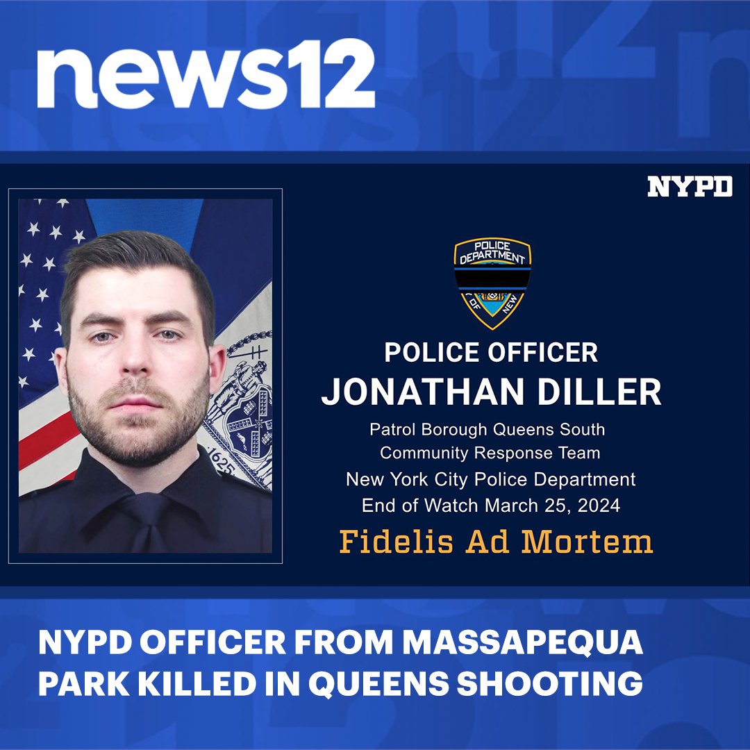 BREAKING NEWS: An NYPD officer from Massapequa Park was fatally shot in the line of duty Monday evening. bit.ly/3TRhPU6