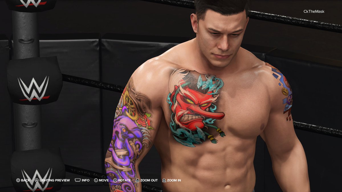 SmackdownTattoo's tweet photo. Messing around. Thinking about adding more new school-style and color logos to the site. They've never really been that many on there and I would like to change that.

https://t.co/YjP6v6xVF2 

#CAWs #Cawcommunity #WWE2k24 #WWE2k #WWEGames #Caw https://t.co/1L6mugLr9b