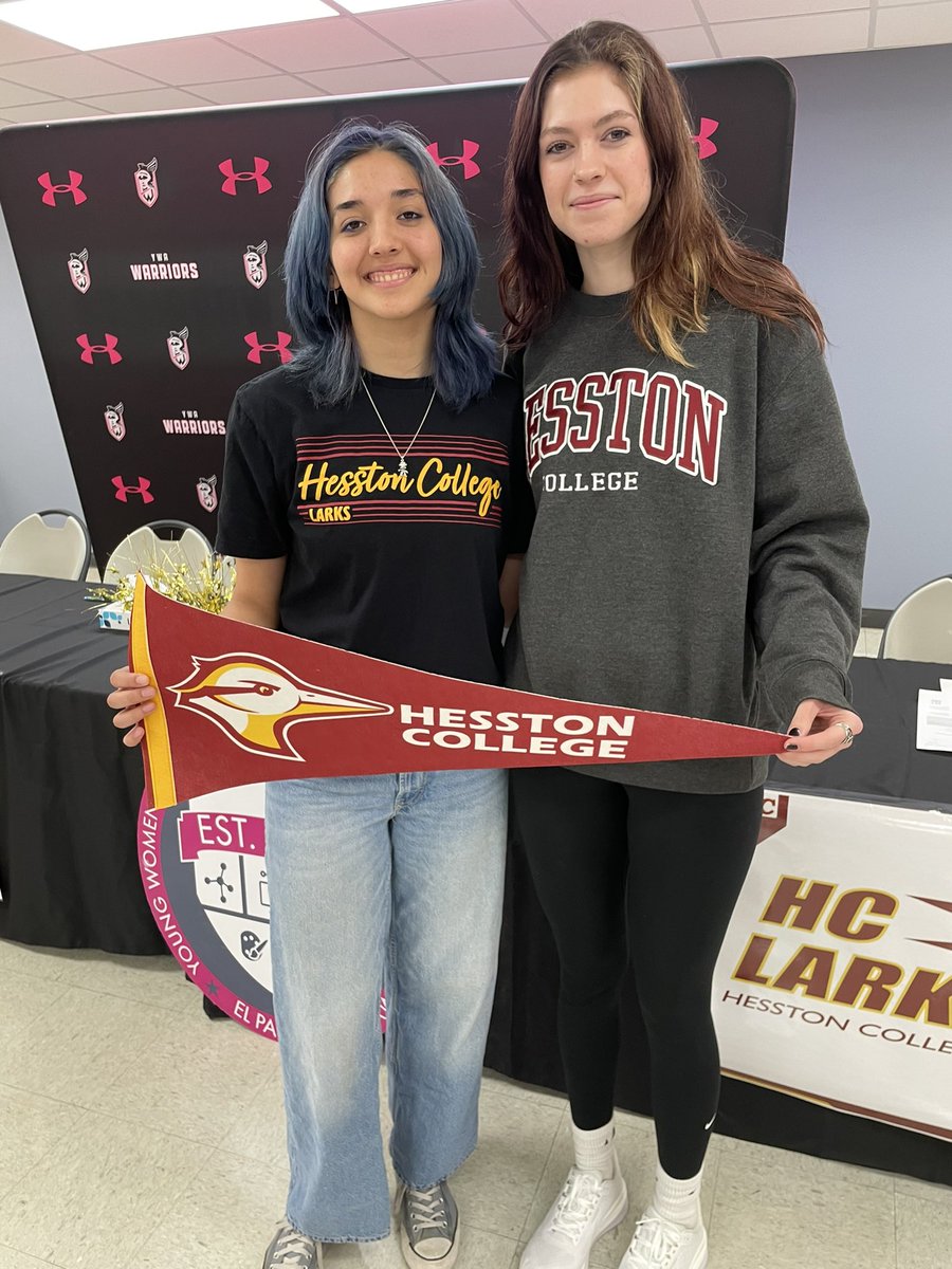 Herstory in the making! Congratulations to Anna and Felicity on being our first student athletes from @YWSteamPrepNT to sign to play collegiate sports 🏀🏐 We Are so proud of you! 🩷 💪🏼 @EPISDathletics @BSNSPORTS