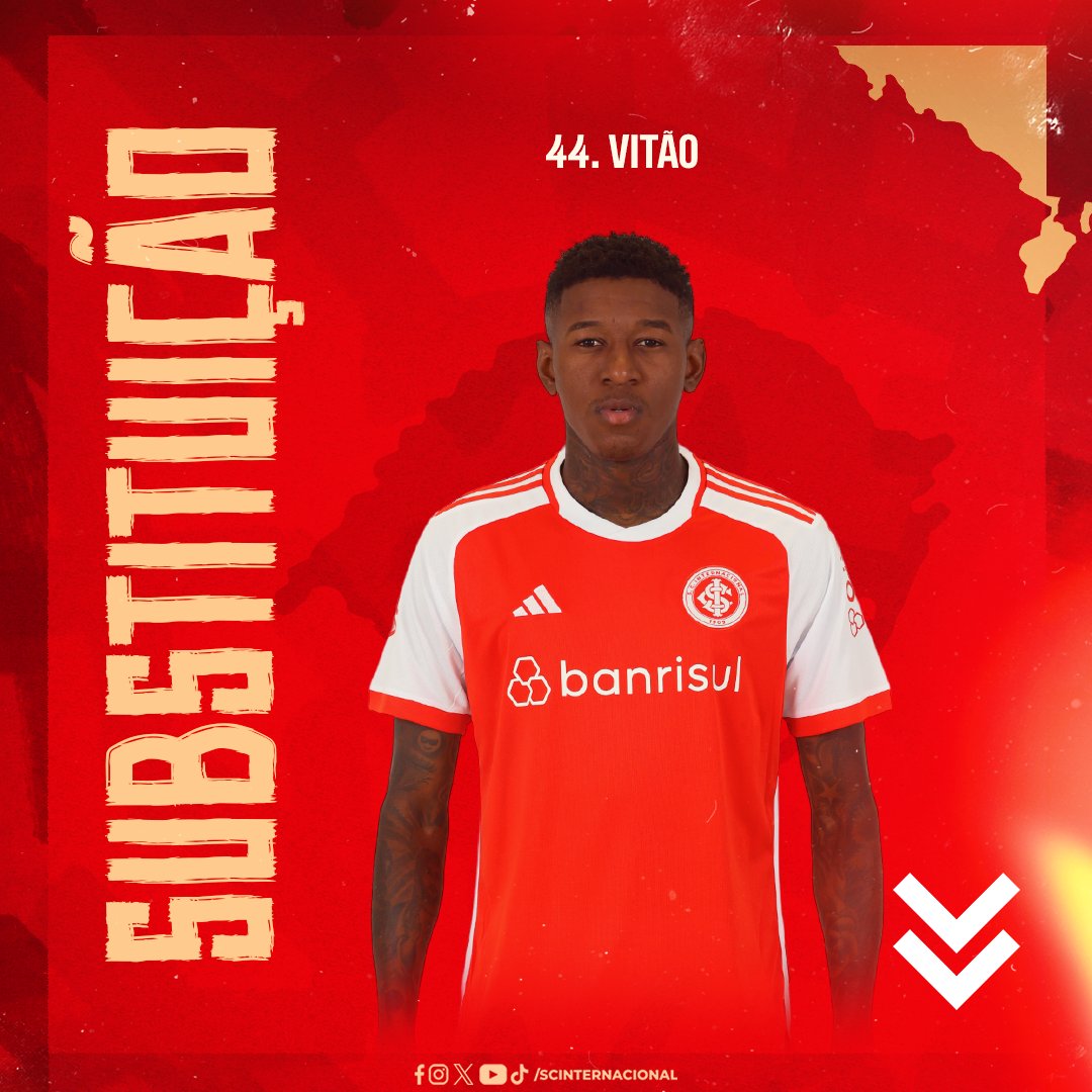 SCInternacional's tweet photo. #INTxJUV | 1-1 | 2T | 49' - Última troca processada no Inter: @RobertRenan10 em campo!

🇦🇹 #VamoInter

🎧 https://t.co/HdS45u5hmI https://t.co/7kFsgAwRDe