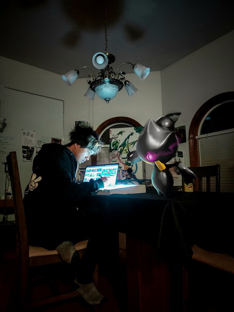 PropGame's tweet image. drawing mode with Banette