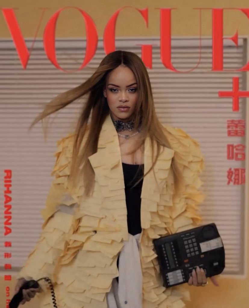 Rihanna for Vogue+ China OMG