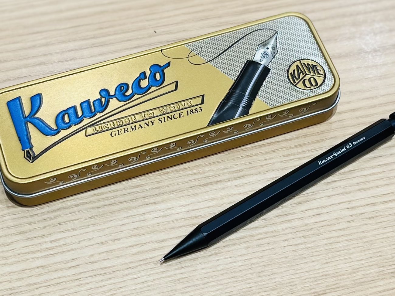 カヴェコペンシルスペシャル伊東屋（口金・キャップブラック）