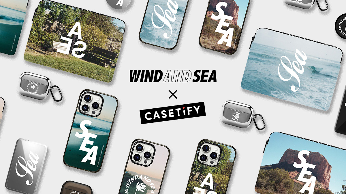＼予告／
 WIND AND SEA x CASETiFYが、3月12日に登場！  

「YOU AND SEA」カスタムスタジオで、 おなじみのWIND AND SEA のロゴなどオリジナルケースを作ろう👩‍🎨  

リンクからウエイトリストに登録！ 
casetify.com/co-lab/wind-an…

#WINDANDSEAxCASETiFY #CASETiFY