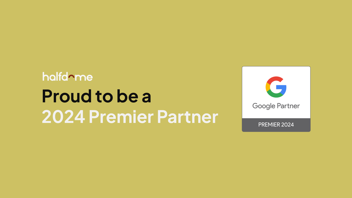 We're thrilled to announce that Half Dome has once again achieved <a href="/Google/">Google</a> Premier Partner status, distinguishing us among the top 3% of Google Partners in Australia!🌟

Check out the full article in <a href="/Mumbrellanews/">Mumbrella News</a> below.
 #HalfDome #Google #GooglePartners 
rb.gy/1k1prv
