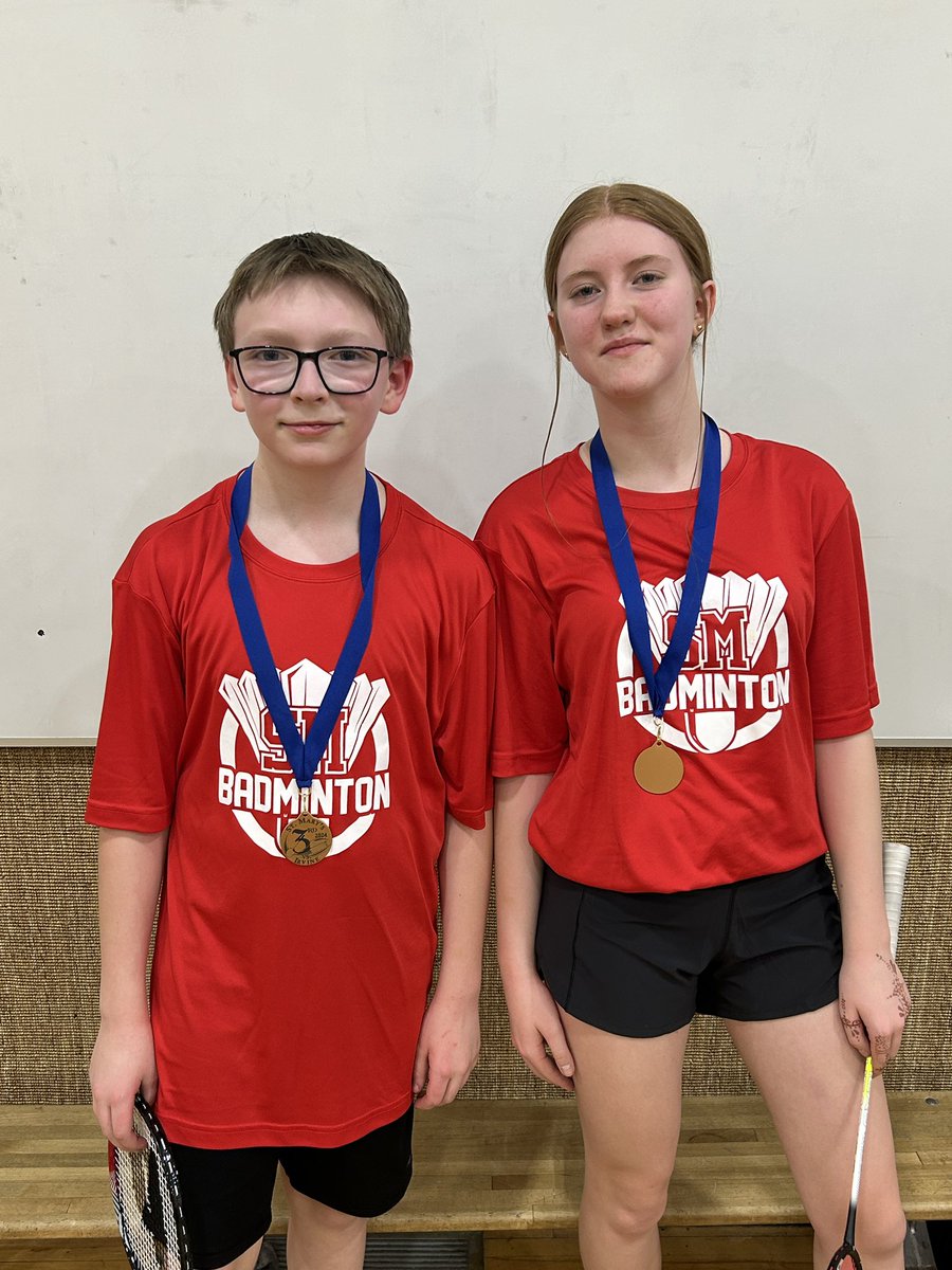 Irvine’s U-13 team came by for a mini-tournament. They went on to take 10 of the 15 medals available including all the golds. #WeAreMHCBE #badminton #GoColts #GoTigers