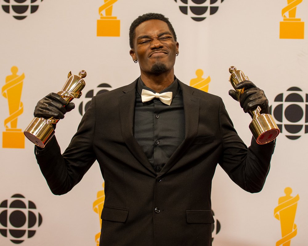 TCanMusicScene's tweet photo. @TheJUNOAwards with two JUNO awards... Rap Single of the Year and Rap Album of the Year

More pictures at: https://t.co/4oVVixhOCD https://t.co/IWyC7mHYL2