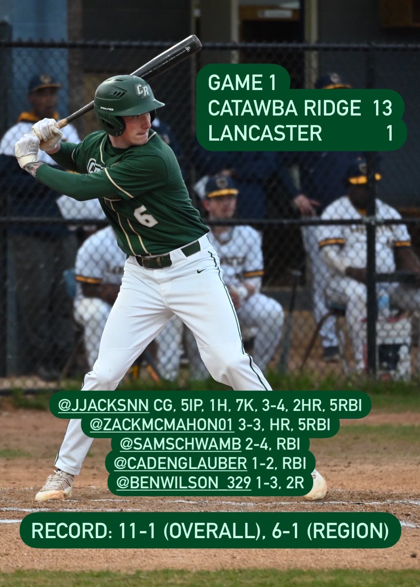 Catawba Ridge Baseball 🐍 (@CatawbaRidgeBSB) on Twitter photo 2024-03-26 03:00:57