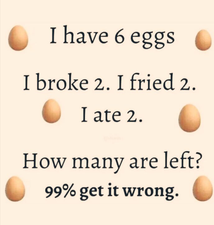 mathenglish4all's tweet image. Math #Quiz
Can you find the "Right Answer" ⬇️
Please 🔁+❤️+✍️+ Follow Please 🔁+❤️+✍️+ Follow @mathenglish4all🔔
#learnmath #maths #quiz #puzzles #game