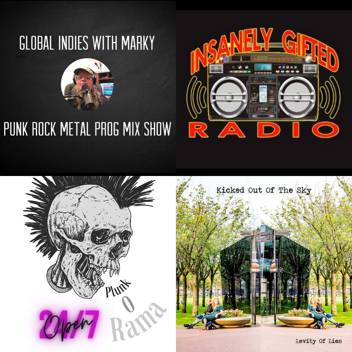 Tune in Tue. 03.26.24 for Global Indies With Marky on Insanely Gifted Radio & Plunk O Rama Radio! Thank you @IndiesWithMarky for your support! Insanely Gifted RADIO insanelygiftedradio.airtime.pro 2PM EST 1PM CST 6PM GMT Plunk O Rama Radio zeno.fm/radio/plunk-o-… 9PM EST 8PM CST