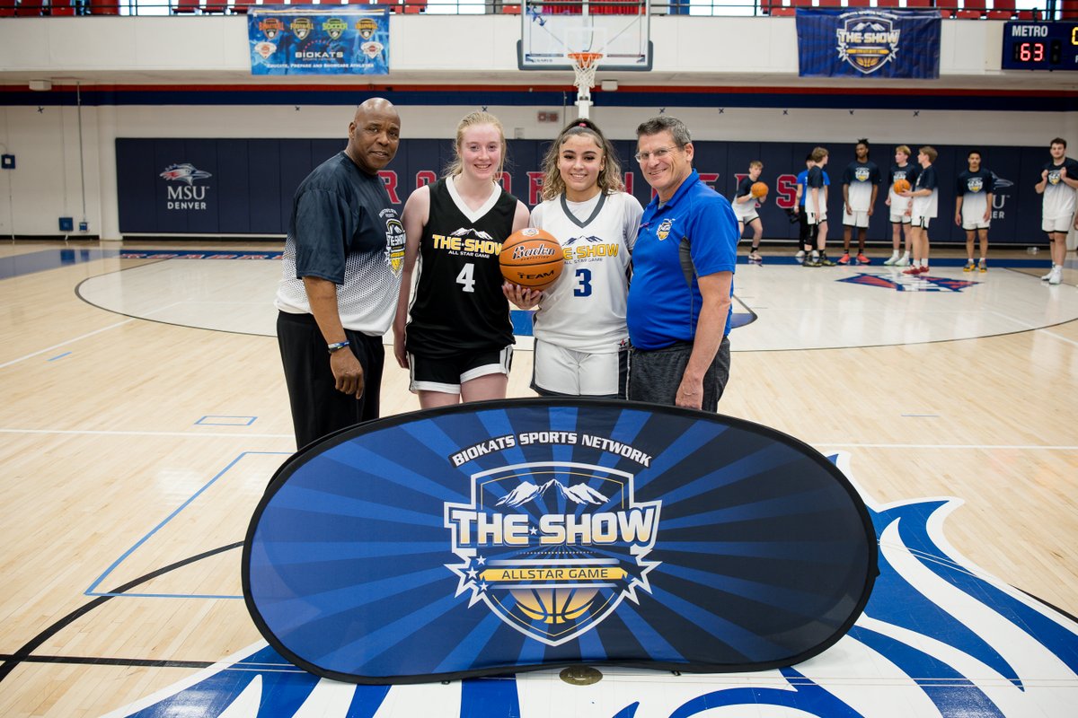 Saturday- @TheShowColorado
, the Top Senior  girls games featured
@PennyUrquhart24, #4 Black (MVP)  and @vaehhh131 
#10 white (MVP) , Runnerup (@_katielamb4 , Natalie Thornton,@ZWitt25  , @MorganIves3 , @Maddie_Moyers 
@LHSLionsBball1  @DenverSouthHS @FrederickCOgbb…