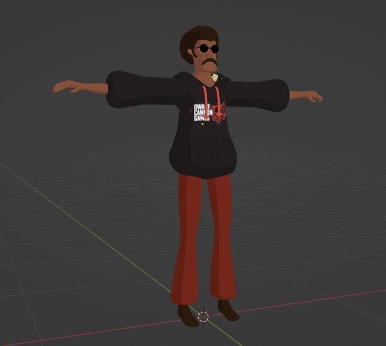 rileyscottdev's tweet image. Just our main character wearing our new hoodie