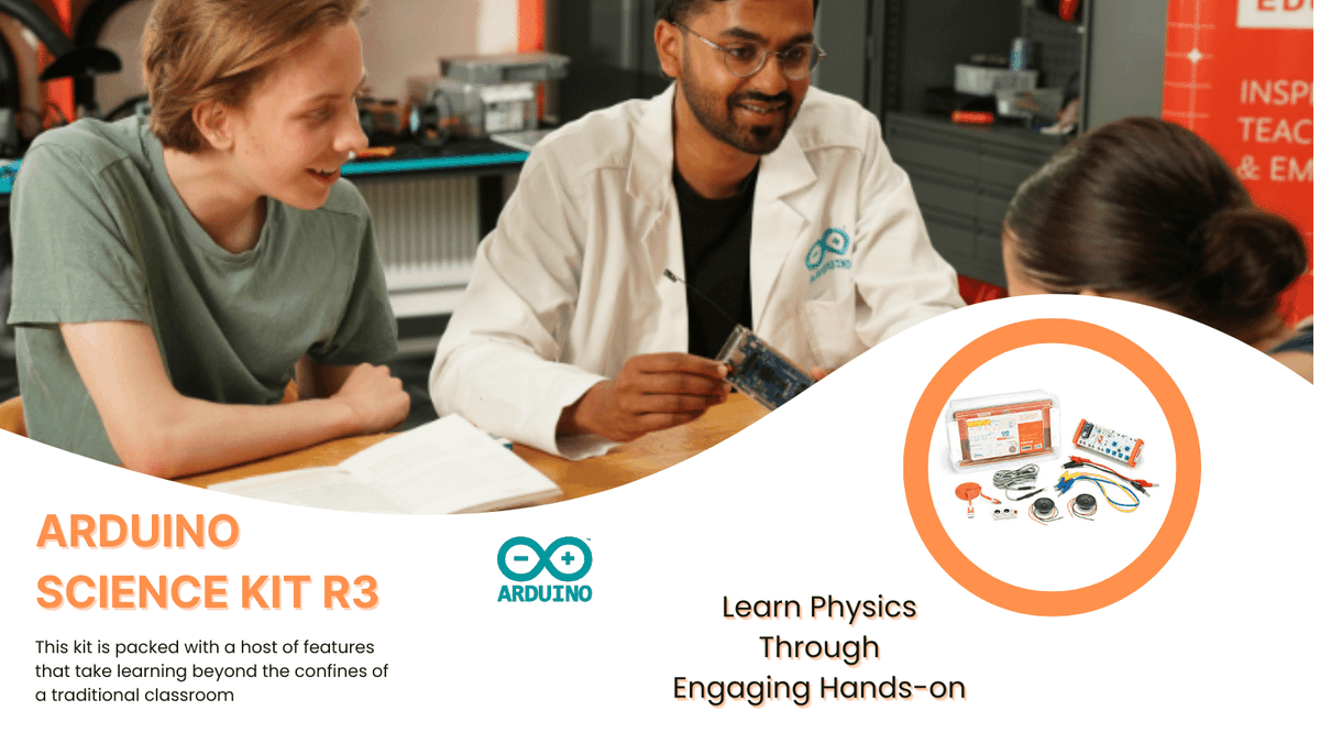 Pakronics's tweet photo. Unlock a world of interactive learning with the Science Kit R3's robust hardware and software.

Buy Now @https://www.pakronics.com.au/products/arduino-science-kit-rev3-ard-akx00045?

#pakronics #arduino #diy #diykits #sciencekit #physics #stem #kids #school https://t.co/NrbyYEc2pW