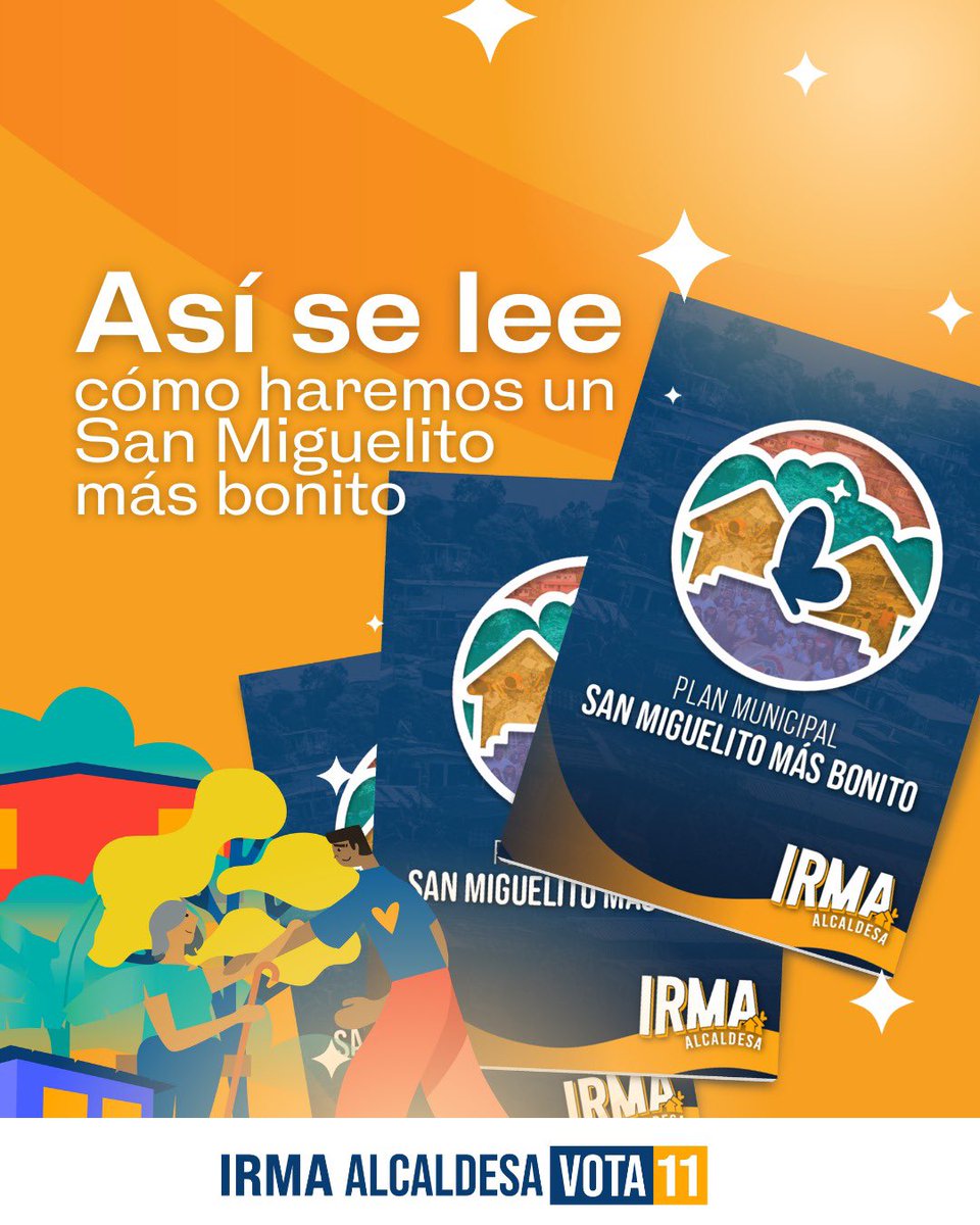 irmaehernandezb's tweet photo. San Miguelito ya no aguanta 5 años más de una administración que está llena de improvisaciones, este es mi plan municipal para el distrito. 
Esto es lo que quiero para mi gente, esto es San Miguelito más bonito.
https://t.co/KfvjON1rvx https://t.co/g3zH8QVr1x