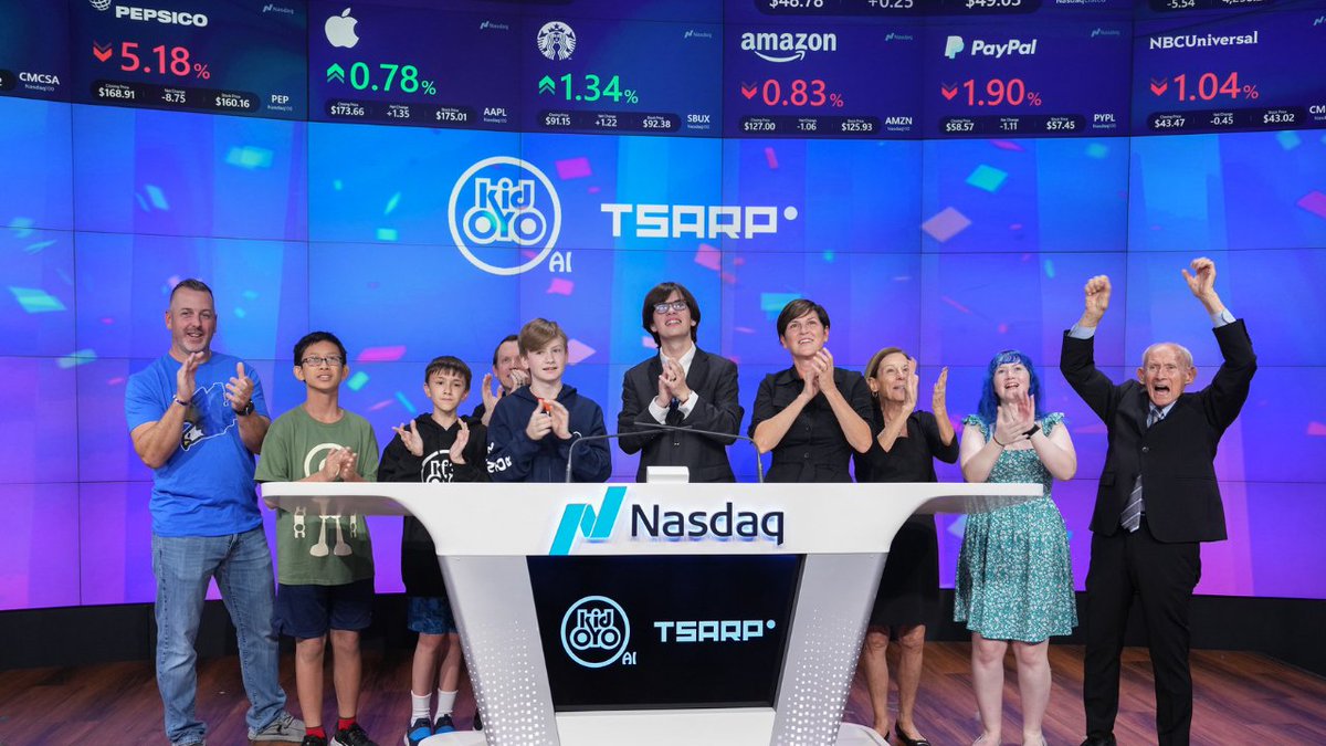 TSARPofficial's tweet image. Premiering Now: TSARP&apos;s Latest Short Film - &quot;The Day We Rang the @Nasdaq Bell&quot;!

Click the link to watch now! youtu.be/yXzLodYtICI