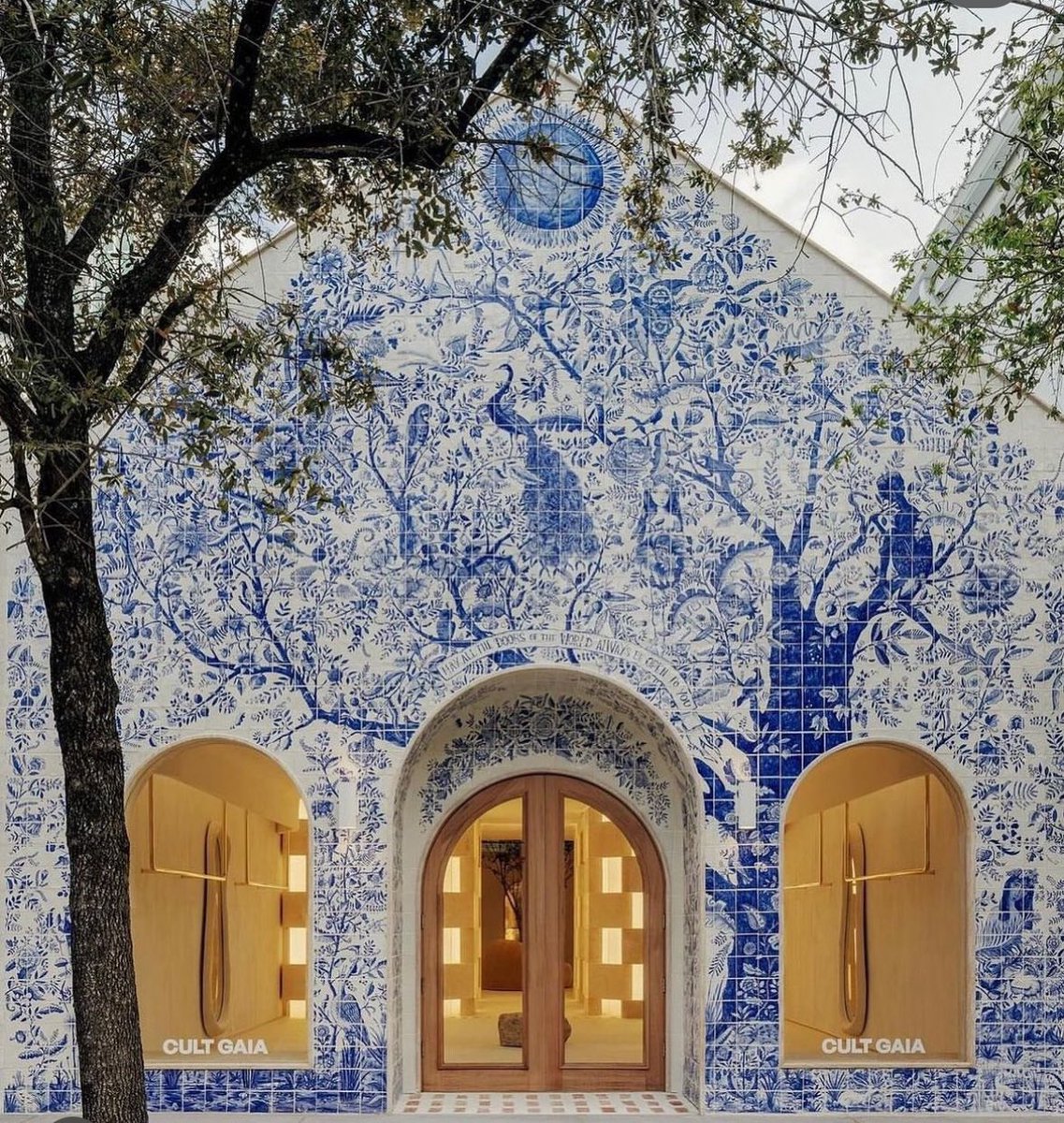 New Cult Gaia store in Miami Design District That Portuguese tile guys..was telling you