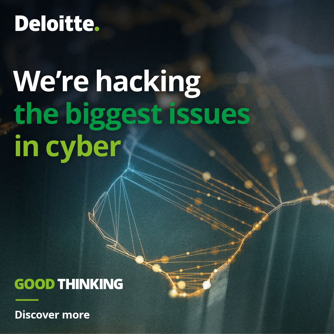 Building #cyber confidence, now that’s good thinking. We’re hacking the biggest issues in cyber to build a safer Australia. Discover our #GoodThinking in action: deloi.tt/493ruv7