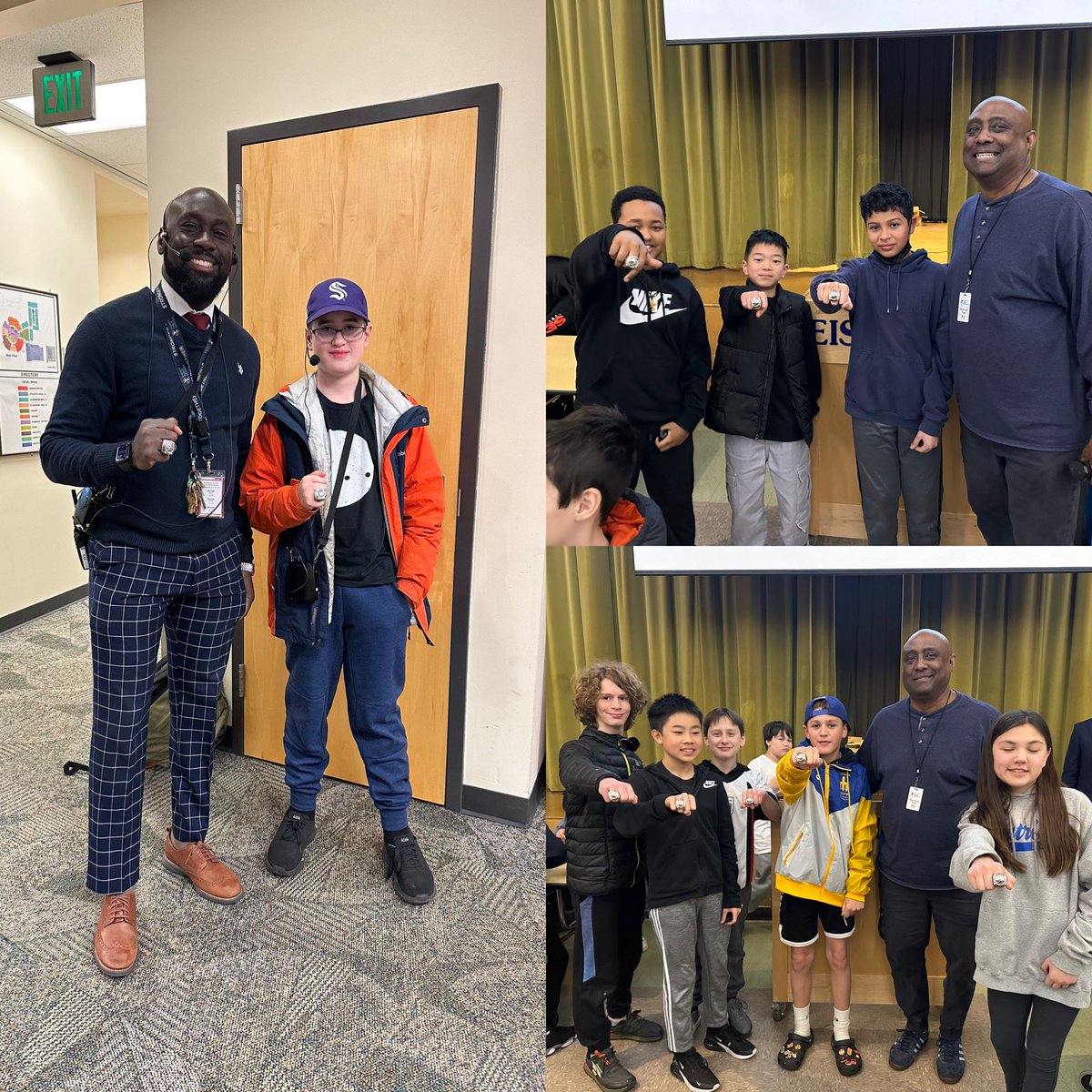 EEisenhowerms's tweet image. On Day 124 of #180daysoflearning at IKE, Dr. B was an outstanding principal student of the day shadowing Dr. G, and we celebrated our March Madness 3-3 Co-Ed recess basketball champions!
#KidsLearnAtIKE @WilnicG @DrIanBSaltzman @EPS_Region3 @EPS_DeputySupt @EverettSchools