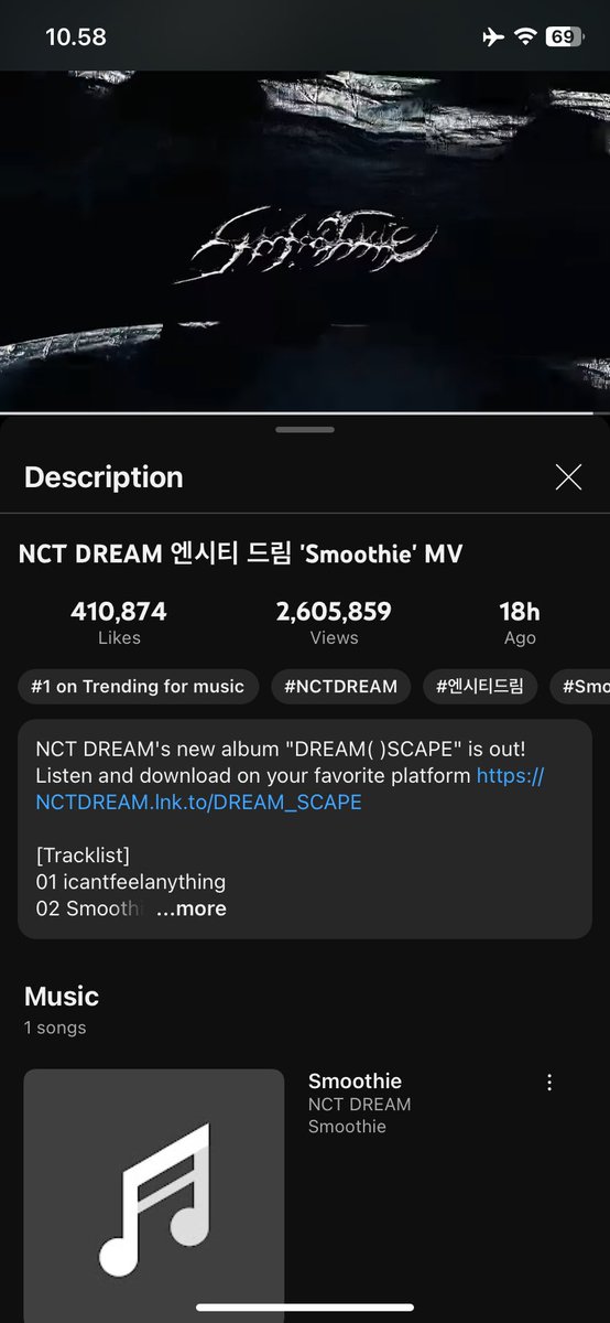 🦋SMOOTHIE STREAMING PARTY🦋

DON'T BREAK THE CHAIN!!!
Tags: @kamsahagu @nyangiembul 

🔗youtu.be/qQOj-oKhItw?si…

NCT DREAM SMOOTHIE OUT NOW 
#SmoothieBy7DREAM 
#NCTDREAM_Smoothie 
#다_갈아마셔_칠드림_스무디
