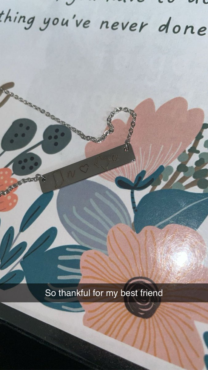 Addicted2Maslow's tweet image. So incredibly thankful for my best friend, was absolutely clueless she had gotten me anything for my birthday till I opened the mailbox today to a package that I had 0 recollection of ordering. Love and appreciate you so much @ThatOneRusher