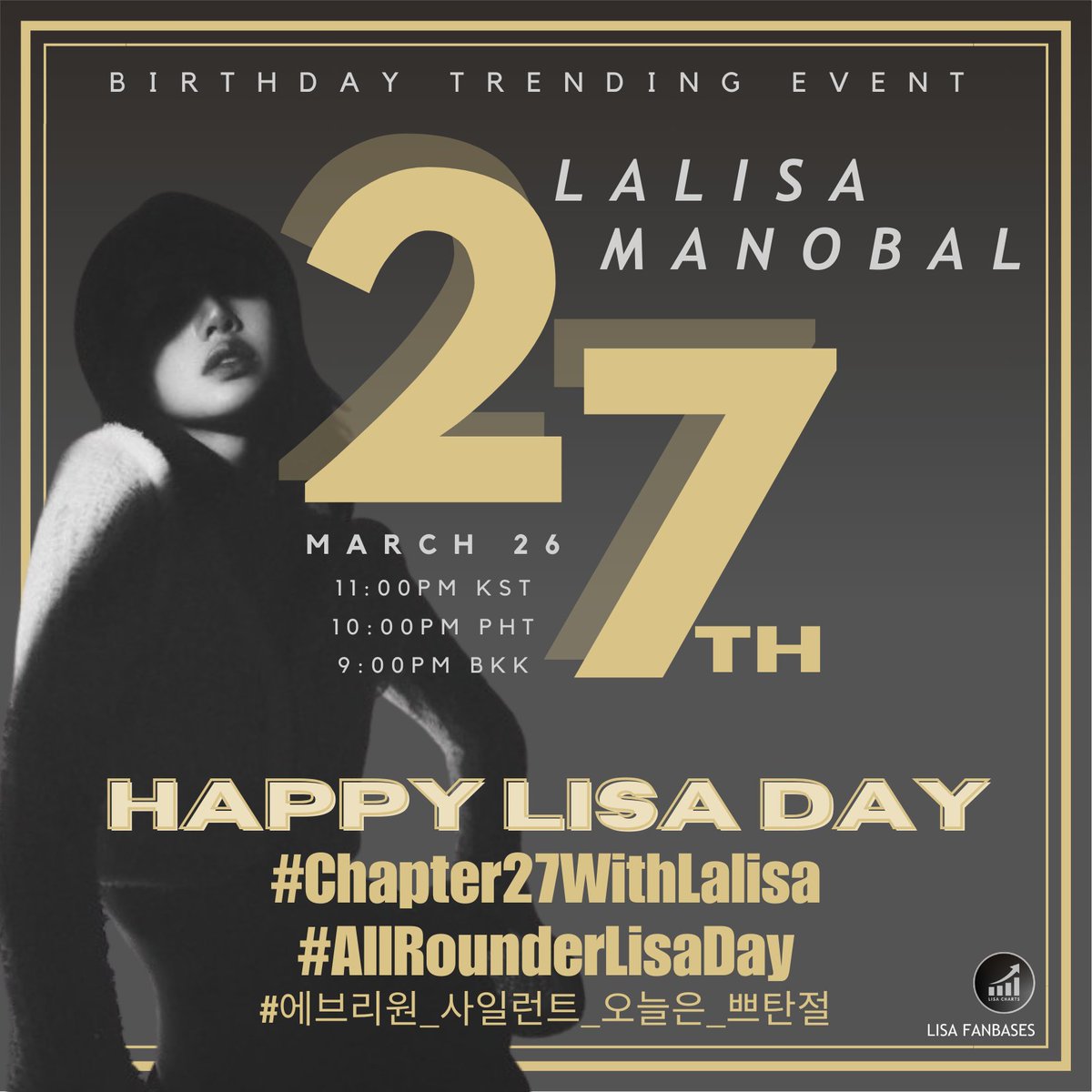 LISA CHARTS tweet media