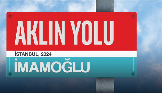 yusuftop07's tweet photo. Aklın Yolu-Halkın Yolu Ekrem İmamoğlu . https://t.co/QklDieqb4K