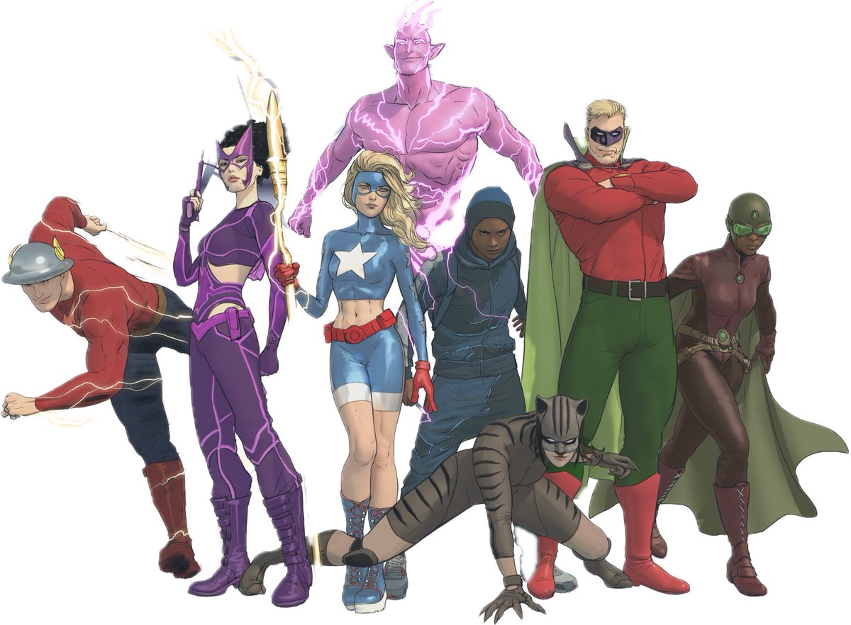 Justice Society

#JusticeSociety #JSA #superheroes #ComicArt #artistsonx 

@mikeljanin