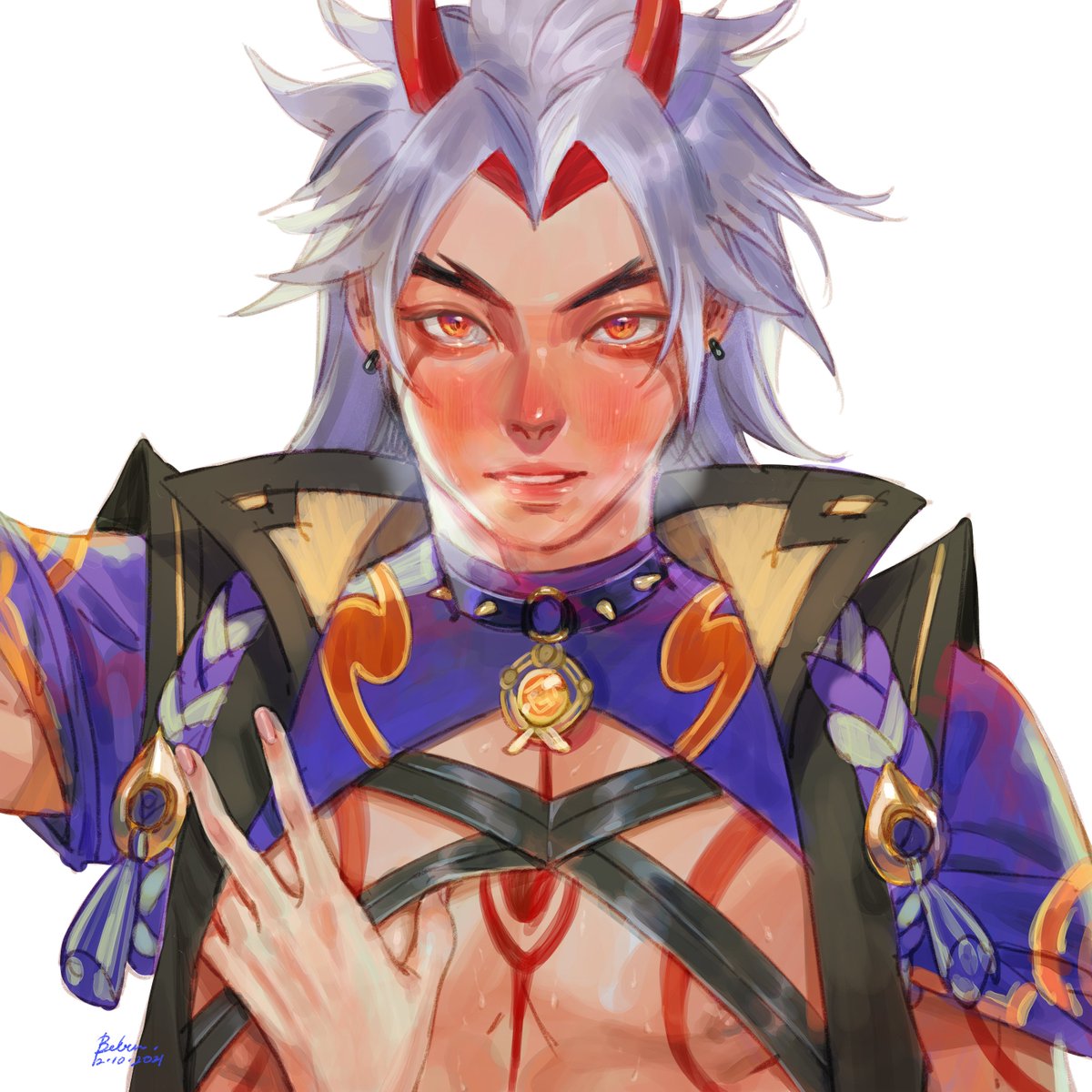 5B_bebenn's tweet photo. this is the way I draw my big boi #Itto 💗✨
2021 > 2023 > 2024 , all of them just rough color lol 😆🫰
honestly, I wanna see more Hina x Itto from another artists pls share to me ! 🙏🩷💛
#Genshinfanart #gorouitto https://t.co/Ukgd8wGGIZ