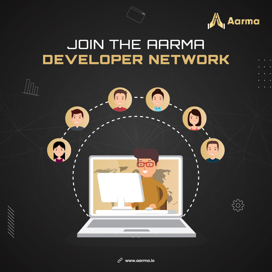 aarmacoin's tweet image. Join the Aarma Developer Network!

Calling all developers! Join the Aarma Developer Network and build innovative decentralized applications (dApps) on our blockchain. 

Let&apos;s create together! 💡👩‍💻 

#AarmaDeveloper #DecentralizedApplications #Innovation #nfts #blockchain