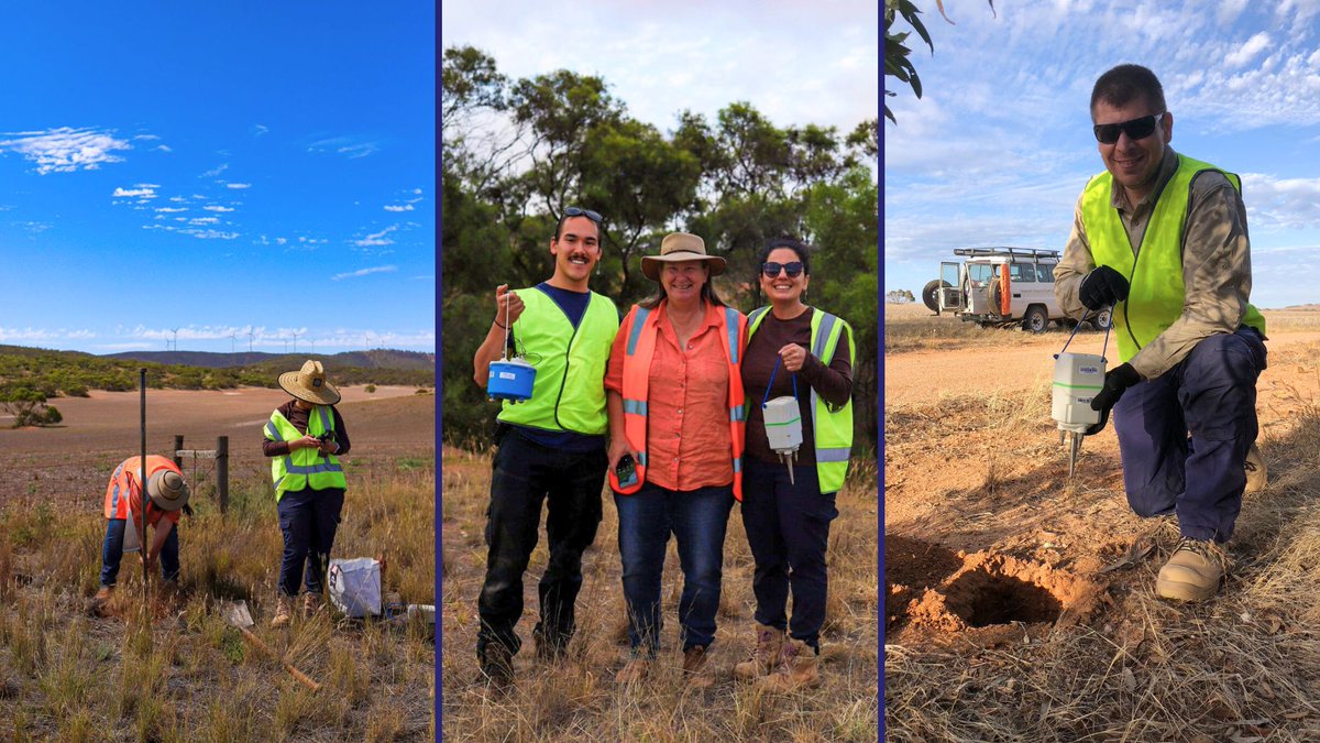 Tracking 'Gold' hydrogen in the field with AuScope and @H2EX_Ltd. Prof Graham Heinson & Dr Caroline Eakin share the team's recent activity. Find out more: bit.ly/43AHsvx #NCRISImpact #naturalhydrogen #HydrogenEnergy #AuScopeFieldwork