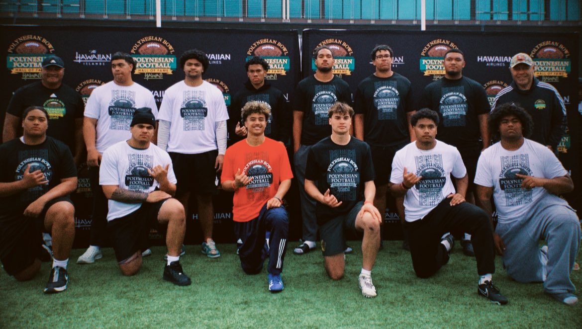 Top performer and 1 of 5 in my class to be selected for the 2025 Polynesian Bowl, the best weekend! Fa’afetai Tele Lava to the @polynesiabowl and everyone involved for giving me an opportunity to play alongside the best. But more importantly, allowing me to be around more of my…