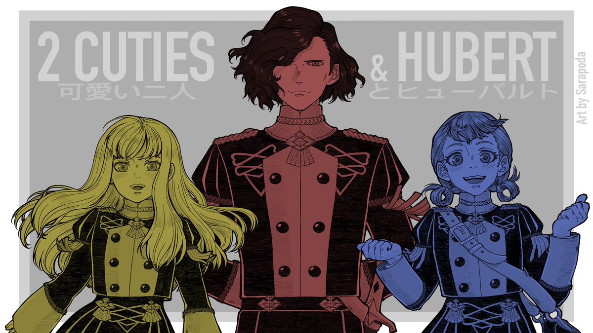 _Sarapoda_'s tweet photo. It is odd, seeing these three alone together.
#annettefantinedominic #hubertvonvestra #lysitheavonordelia
#fe3h #fireemblemthreehouses #fe3hfanart #fanart 
#ファイアーエムブレム風花雪月
#ファンアート https://t.co/7kihmssJ2s