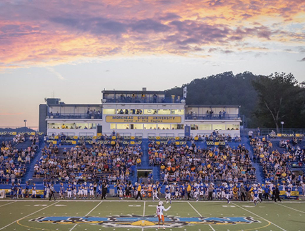 After a great conversation with @CoachMontag and @CoachAmoako I’m blessed to have an offer to play at Morehead State! All glory to God!! @MPCLoboFootball @MSUEagles @ronniepalmer33 @CoachGallegos83 @Coachlusk2