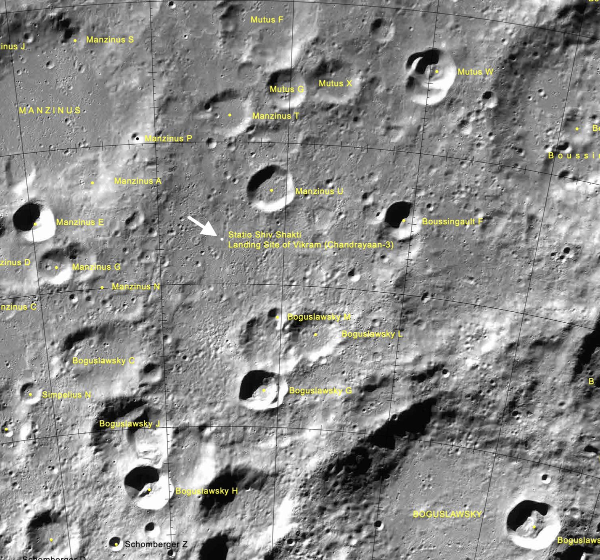 Recently IAU has made Approval on Shiv Shakti point #Chandrayaan3 Lander Place, official. now that place of the moon will be important for all the countries in the form of Shiv Shakti. Jai Bharat 🇮🇳🚩 #currentaffairs #shivshakti #Chandrayaan3 #ISRO #NASA